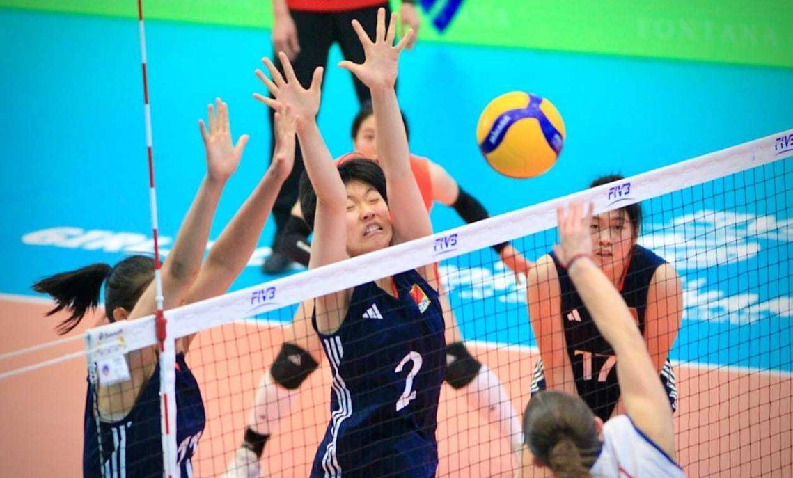 U19世锦赛-中国女排对阵日本取3连胜提前2轮进16强
