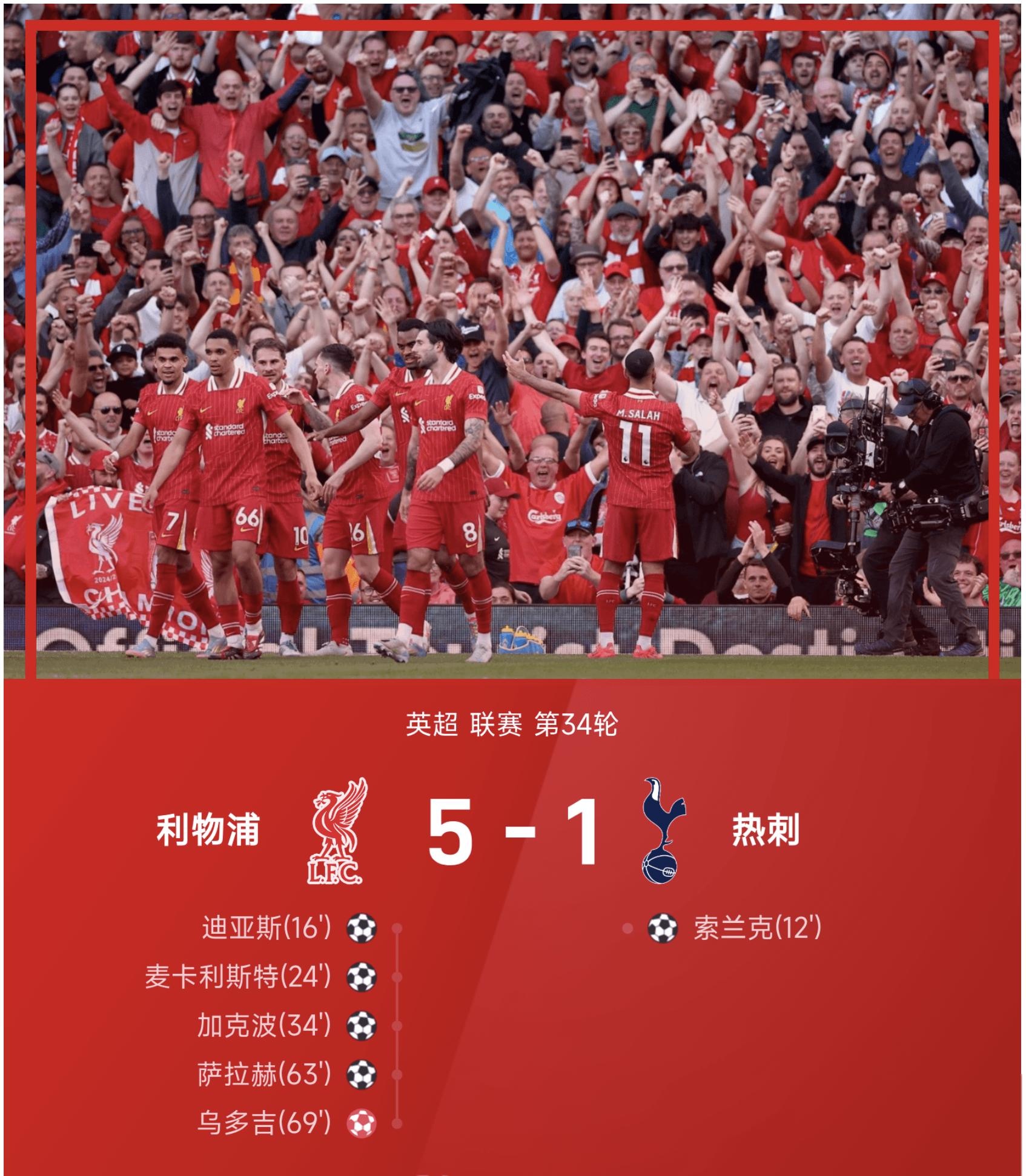 足坛冷门夜！利物浦2-4欧冠7冠王，世俱杯冠军0-2爆大冷，热刺0-0
